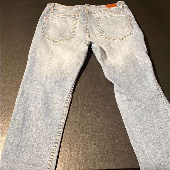 BDG Urban Outfitters Blue Mid Rise Twig Ankle Jeans • Ripped Distressed Cropped - Picture 6 of 9